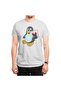 Penguin with Poker Cards, Men's T-Shirt, Women's T-Shirt, Unisex White T-Shirt - 6