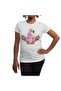 Flamingo at Yoga in Cross-Legged Pose, Men's T-Shirt, Women's T-Shirt, Unisex White T-Shirt - 5