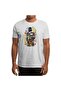 Floral Alchemist's Dreams Unisex White T-Shirt - 4