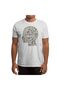 Unisex White T-Shirt - Head Animal Pattern - 4