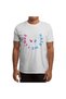 Men's and Women's Unisex White T-Shirt -'I Love Dice but Dice Hate Me' Design - 4