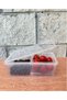 4 x 2-Compartment Storage Containers, 1.5 Liter Capacity, Suitable for Microwave, Refrigerator, and Freezer. - 8