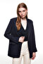 Blazer Jacket Navy Blue - 4