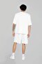 Marvel Printed Oversize Unisex White T-shirt - 4
