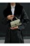 Paula Model Almond Green Women's Hand and Shoulder Bag - 6
