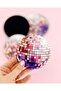 Disco Ball Purple Coaster