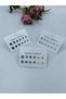 18 Pairs Black White And Colorful Earring Set - 3