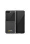 Crystal Slim Fit Case V2  Galaxy Z Flip 6 Basic Logo - Transparent