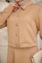 Elsa Skirted Modest Scuba Set BRC1504 Latte - 4