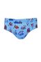 Boy's Colorful Printed Slip Panties Cotton 12 Pack - 5
