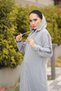 Cape & Abaya - Gray - Long - 2