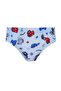 Boy's Colorful Printed Slip Panties Cotton 12 Pack - 7