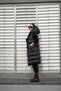 Hooded Long Puffer Vest NST1616 Black - 3