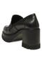 D24Ka-3150Z Heeled Black Women's Shoes - 4