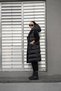 Hooded Long Puffer Vest NST1616 Black - 5