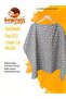 Underwire stars model 100x80 cm nursing apron nursing cover functional - 6