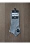 2 Pairs Summer Season Men's Gray Color Bamboo Booties Socks - 14200 - 2