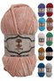 Velvet Knitting Thread 100 gr 120 Mt Baby Blanket, Cardigan, Poncho, Booties, Scarf, Slippers, Toy