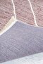 Scandinavian Patterned Brown Chenille Machine Washable Fringed Non-Slip Base Carpet 7756 - 4