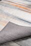 Bohemian Patterned White Multicolor Velvet Carpet Washable Non-Slip Base Runner Hallway Carpet 7913 - 5