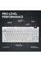 G PRO X TKL LIGHTSPEED - لوحة مفاتيح لاسلكية للألعاب، مفاتيح GX باللونين البني والأبيض - 2