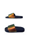 Girl's Navy Blue Shiny Ultra Light Casual Slippers Gzeer10-11 - 2
