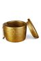 Gold Colored Jewelry Organizer - Makeup and Jewelry Box Model 14