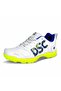 Beamer Cricket Shoe | Color: Fluro Yellow & White | Size: 4UK/5US/38EU | For Mens & Boys