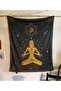 Om, Lotus, Moon Cycle Yoga Meditation Wander Wall Cover - 2