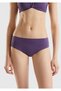 Women's Purple Mix Classic Cut Regular Waist Bikini Bottom