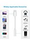 محول مقبس سماعة الرأس من النوع C إلى USB من النوع C إلى 3.5 مم - كابل Aux Audio Dongle محول مقبس سماعة الرأس - 3