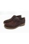 Winter Oxford Men's Shoes Model Au04 Brown Suede - 3