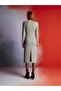 Padded Midi Dress - 2