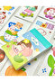 Cute Girl and Tulip 50 Sheets Turquoise Notebook Sticker / Sticker / Bullet Journal / Notebook Embellishment - 7