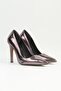 |   Pc-54053 Women's Platinum Heeled Shoes - 2