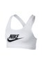 Futura Swoosh Bra899370-100 - Women's White Sports Bra