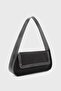 Baguette Bag with Fabric Detailed Cover