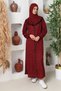 Seasonal One-Piece Hijab Lightweight Fabric Women's Prayer Dress