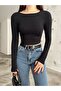 Women's Crew Neck Long Sleeve Fitted/Fitted Blouse