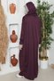 Seasonal Women's Prayer Dress - Hijab Headscarf, Anti-Sweat Clothing and Flowy Ferace - 5