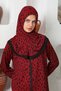 Seasonal One-Piece Hijab Lightweight Fabric Women's Prayer Dress - 2