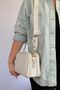 S3 Medium Size Daily 5 Compartment Crossbody Women's Shoulder Bag 2053 Cream