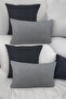 4-Piece Set Cushions, Special Design Cushions , Decorative Cushion Covers, Soft-Textured Cushions, Sizes 30 x 50 cm and 45 x 45 cm - 2