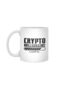 Crypto Funny Bitcoin - White Cup Gift Dowry Presentation Holder