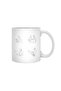 White Mug - Simplified Engineer Building Construction Supervision Design Continuous Line Drawing - 2
