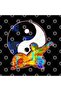 Tai Chi Fan Posture - Ying Yang Symbol Cup, Gift, Dowry, Presentation - 3