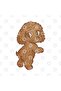 Toy-Poodle Standing Mug, Gift, Dowry, Presentation Holder - 2