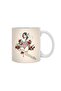 Wild Rose Pin up White Mug, Gift, Dowry, Presentation - 2