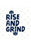 Rise and Grind Dumbell Mug, Gift, Dowry, Presentation - 2