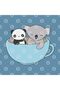 Kawaii Cute Koala and Panda Mug, Gift, Dowry, Presentation Holder - 3